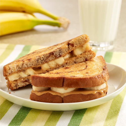 Grilled Peanut Butter Banana Sandwich