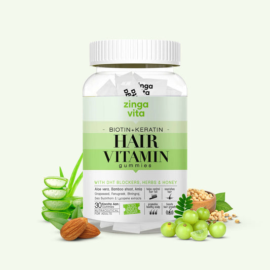 Biotin + Keratin Hair Vitamin Gummies