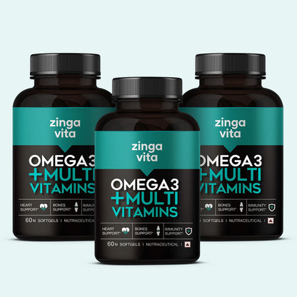 Omega-3 With Multivitamins In A Single Softgel